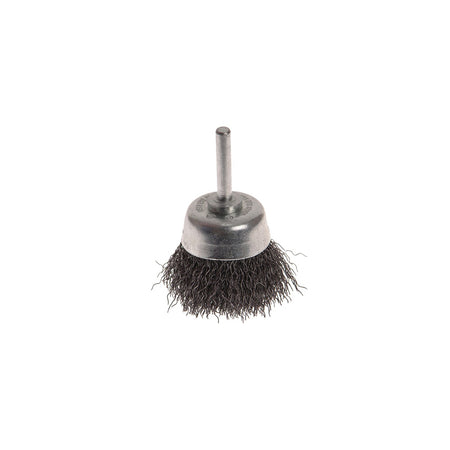 Faithfull Wire Brush Shaft Mounted 50mm x 20mm 0.30mm