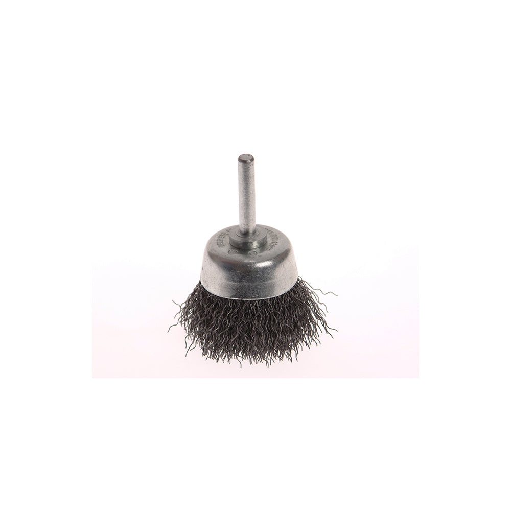 Faithfull Wire Brush Shaft Mountetd 70mm x 25mm 0.30mm