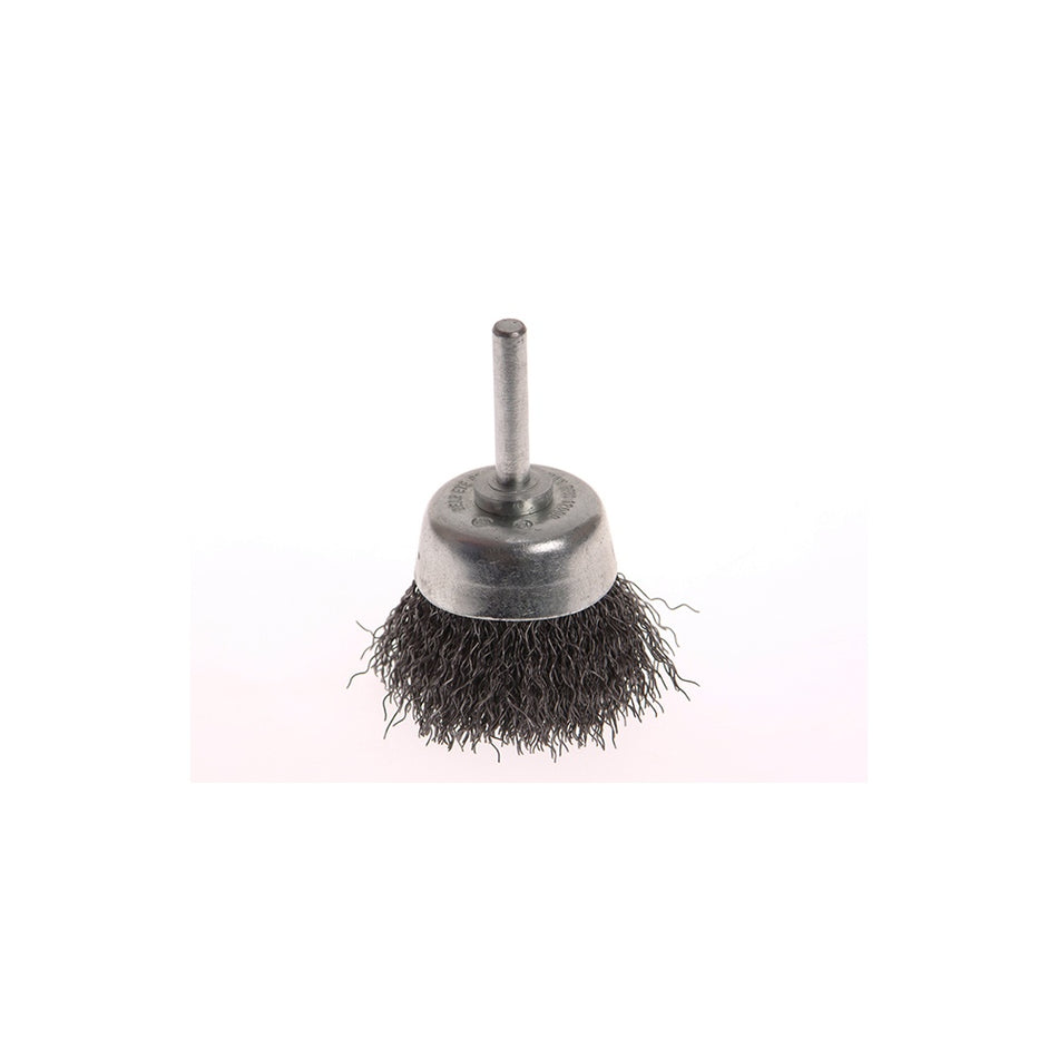 Faithfull Wire Brush Shaft Mountetd 70mm x 25mm 0.30mm
