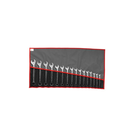 Facom Combination Wrench Set of 17 Imperial 1/4 to 1.1/4