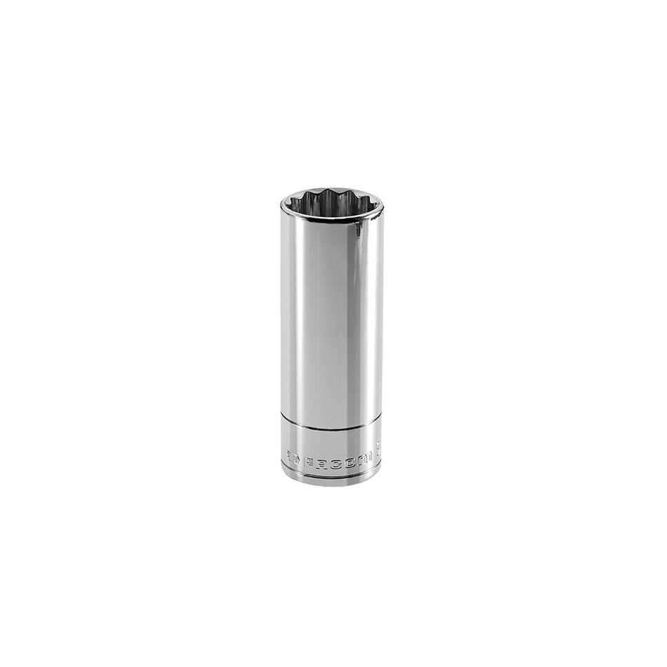Facom Bi-Hexagon Deep Socket 3/8in Drive 19mm