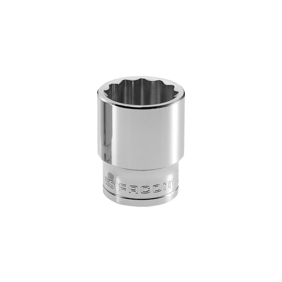 Facom Bi-Hexagon Socket 1/2in Drive 22mm