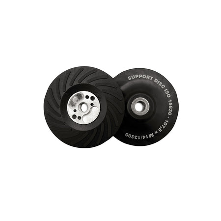 Flexipads World Class Angle Grinder Turbo Pad ISO Hard 125mm M14 x 2.0