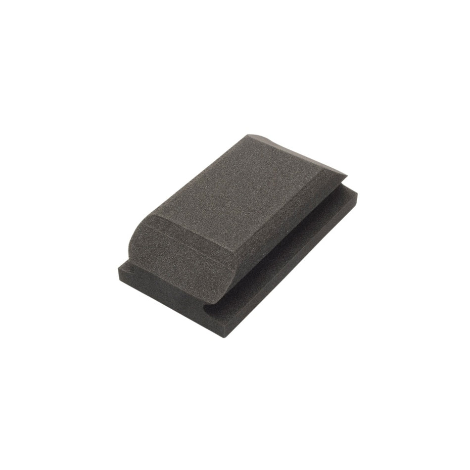 Flexipads World Class Hand Sanding Block Shaped Black 70 x 125mm