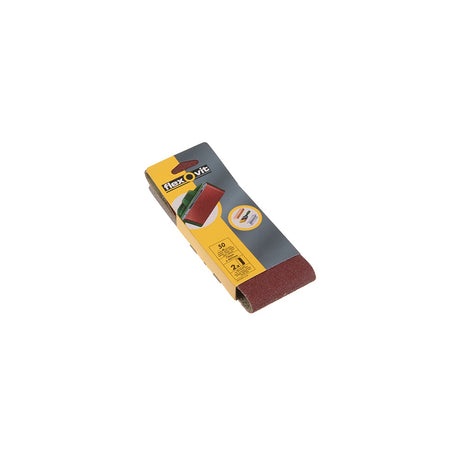Flexovit Cloth Sanding Belts 75mm x 457mm 120g Fine (2)