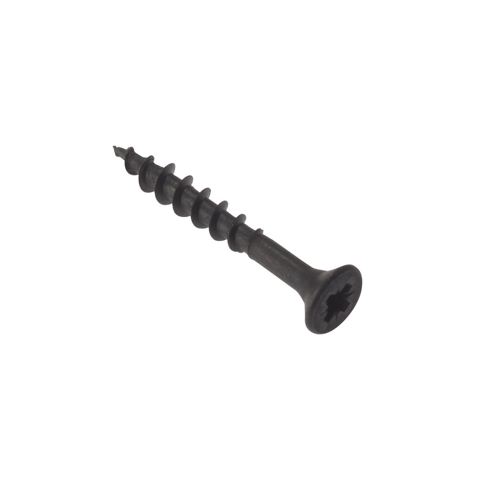 Forgefix Carcass Screw Pozi SCT Black Phosphate 4.2 x 32mm Box 200