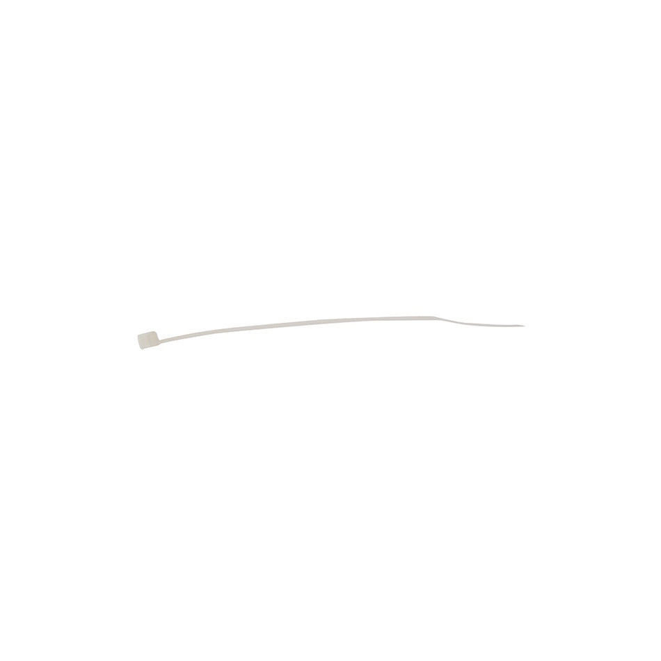 Forgefix Cable Tie Natural / Clear 4.6 x 200mm Box 100