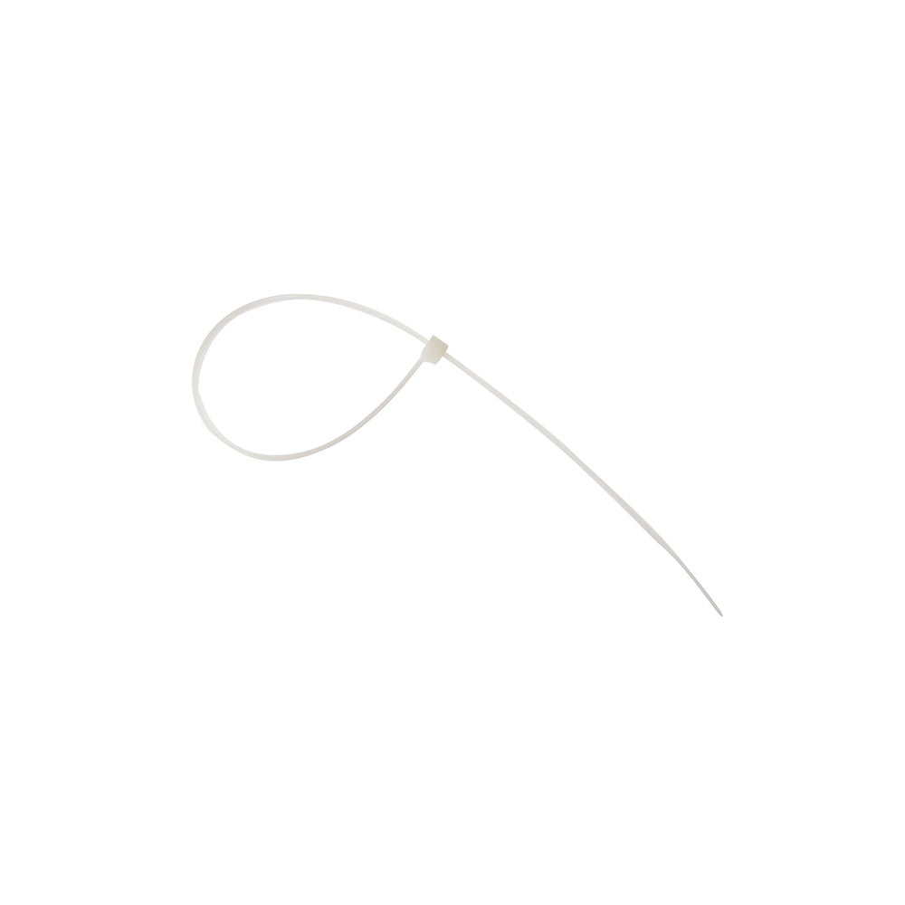Forgefix Cable Tie Natural / Clear 7.6 x 380mm Box 100