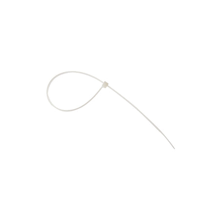 Forgefix Cable Tie Natural / Clear 7.6 x 380mm Box 100
