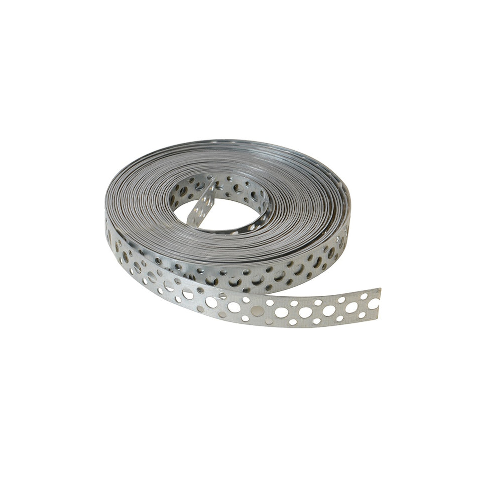 Forgefix Builders Galvanised Fixing Band 20mm x 1.0 x 10m Box 1