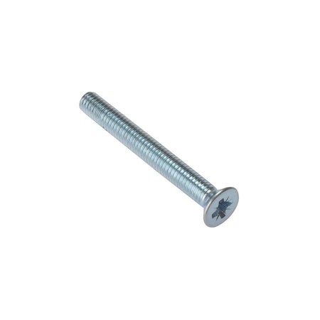 Forgefix Machine Screw Pozi CSK ZP M6 x 20mm Bag 25