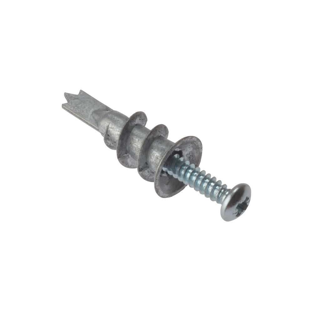 Forgefix Cavity Wall Zinc Speed Plug 4.0mm Box 100