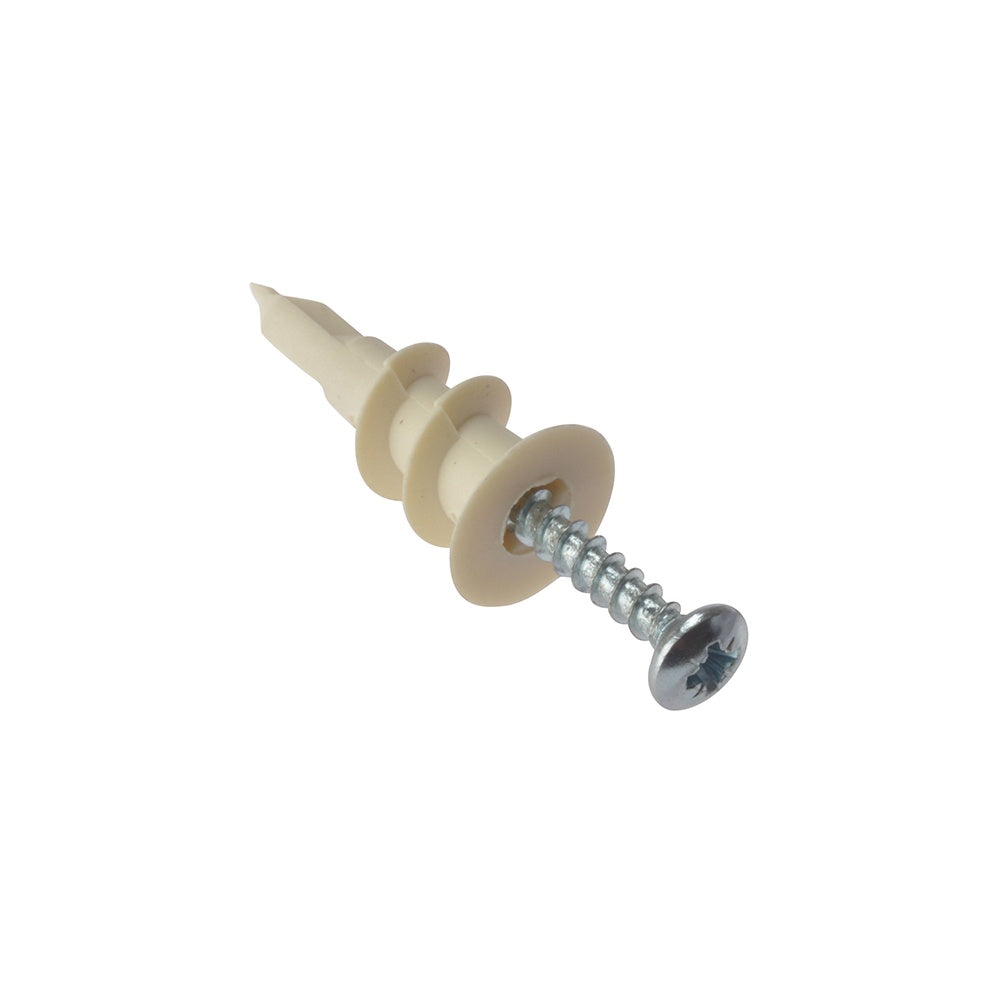 Forgefix Cavity Wall Nylon Speed Plug 4.0mm (8) Box 100
