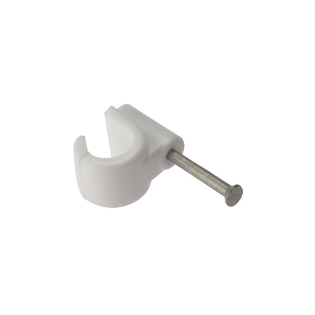 Forgefix Pipe Clip With Masonry Nail 11mm Box 100