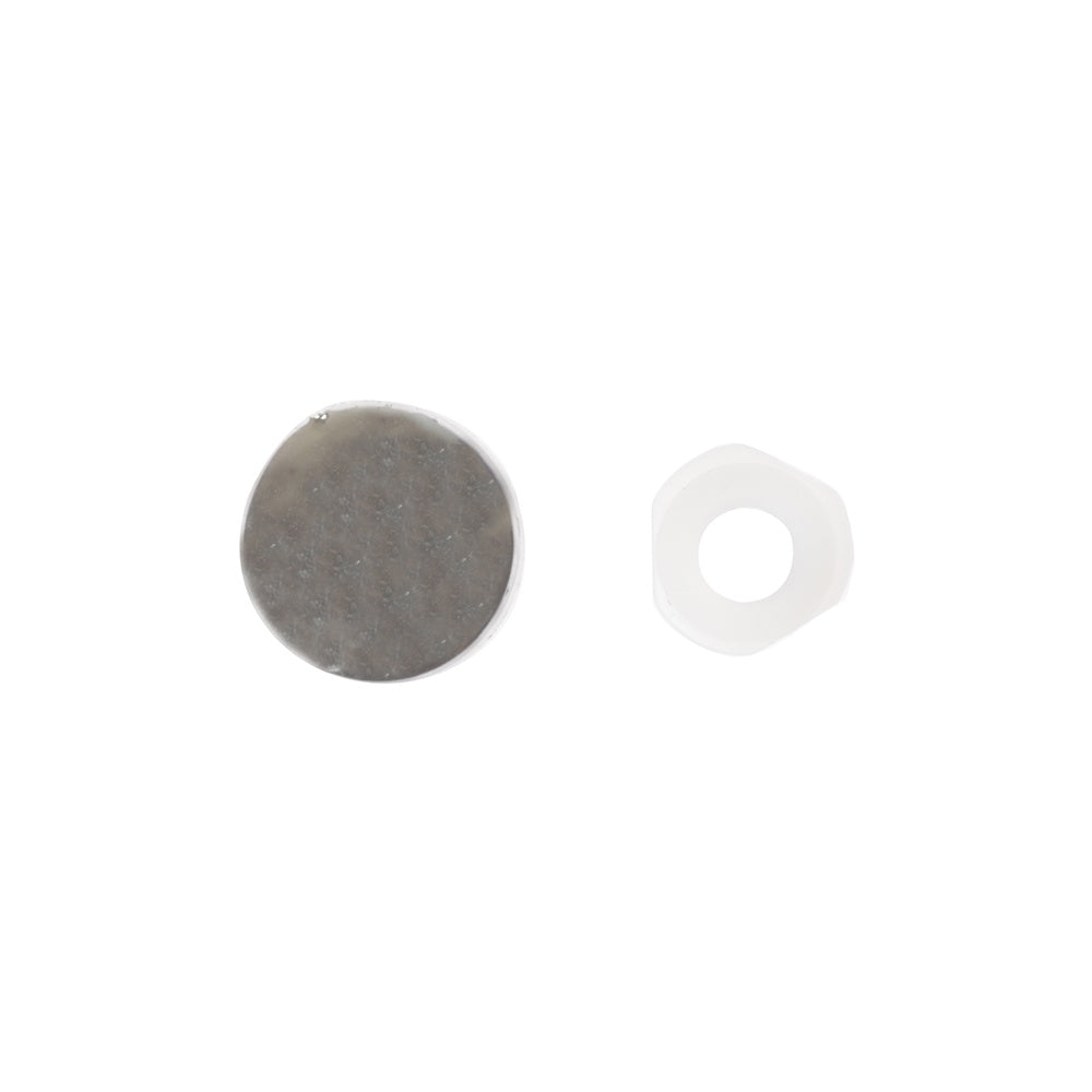 Forgefix Domed Cover Cap Chrome Coloured No. 6-8 Bag 25