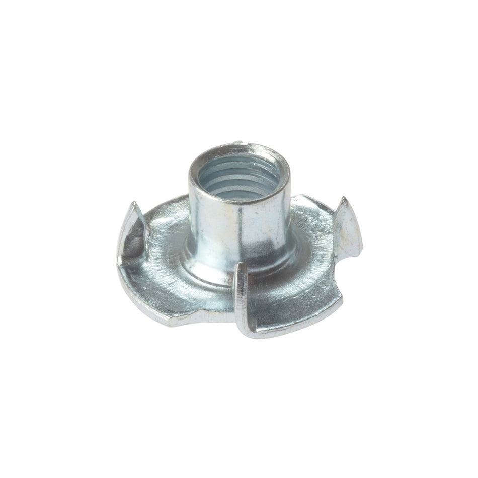 Forgefix Pronged T Nuts ZP M8 Bag 10