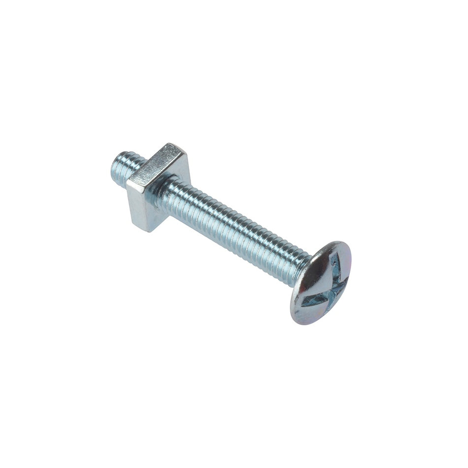 Forgefix Roofing Bolt Zp M6 x 70mm Bag 25