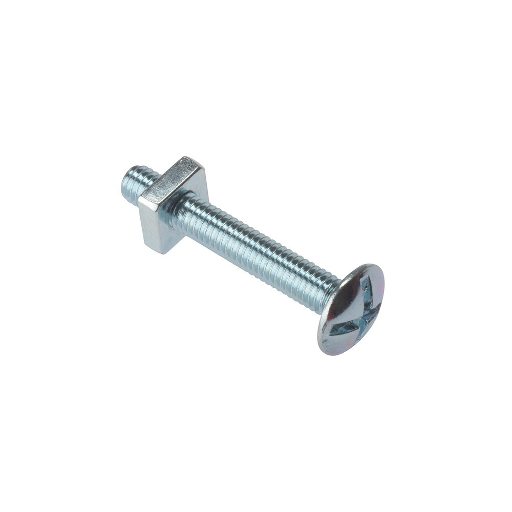 Forgefix Roofing Bolt Zp M6 x 80mm Bag 25