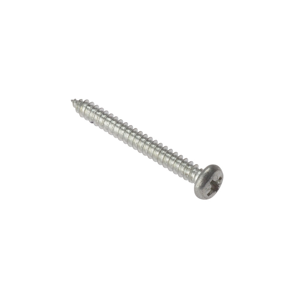 Forgefix General Purpose Pozi Screw Round Head TT ZP 1.1/2 x 8 Box 200
