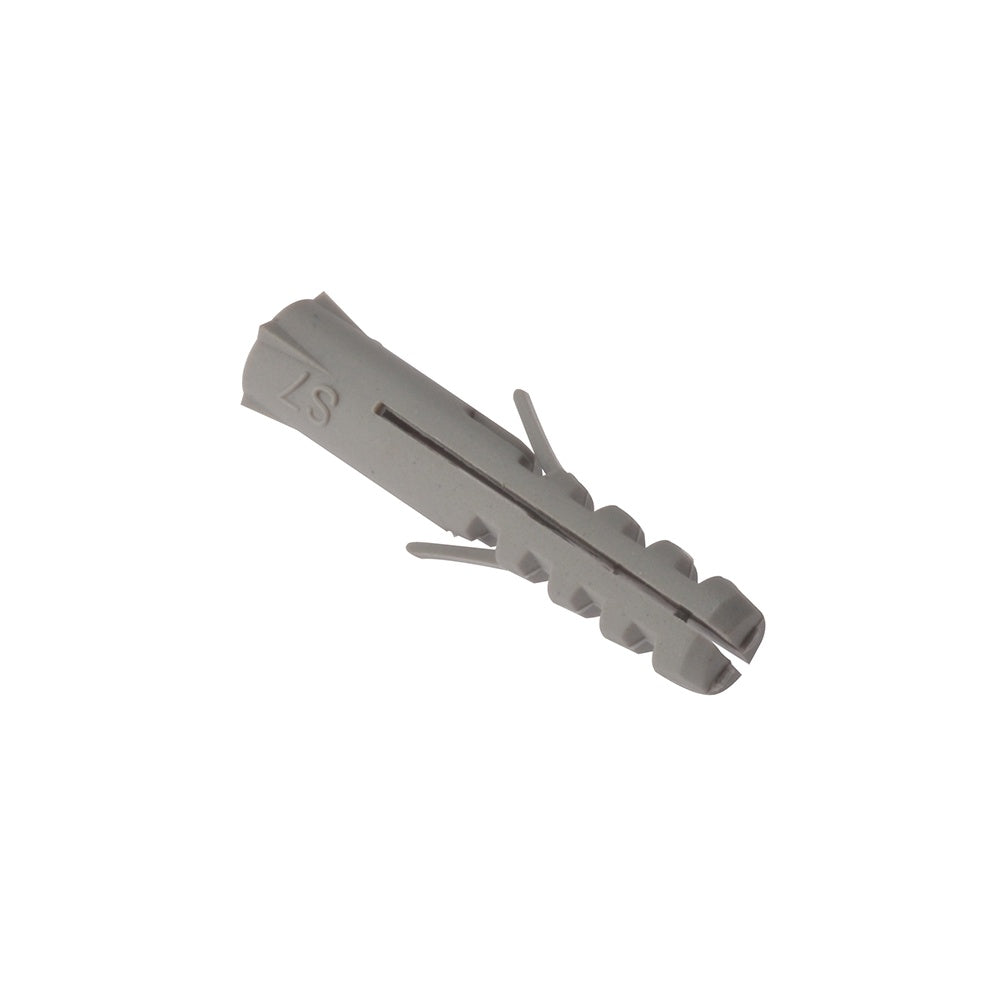 Forgefix Nylon Wall Plug Rimless M6 x 30mm Bag 100
