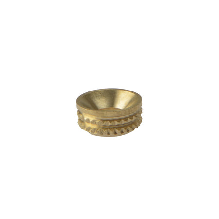 Forgefix Screw Cup Sockets Solid Brass Polished No. 8 Bag 100