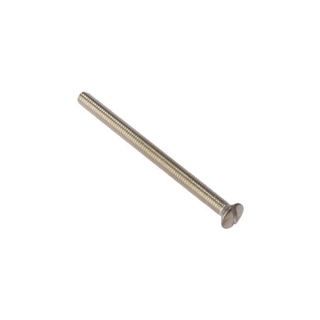 Forgefix Socket Screw Slotted Raised Head Nickle Plated 3.5 x 50mm Bag 100