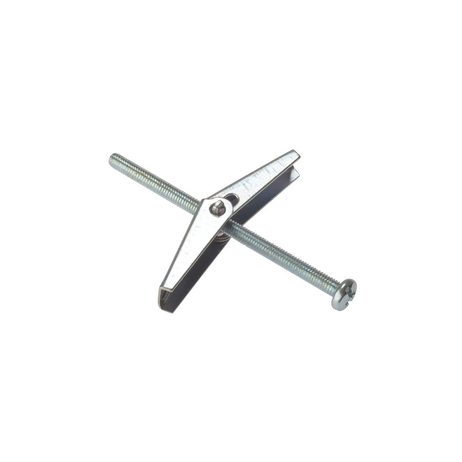 Forgefix Plasterboard Spring Toggle M3 x 50mm Bag 10