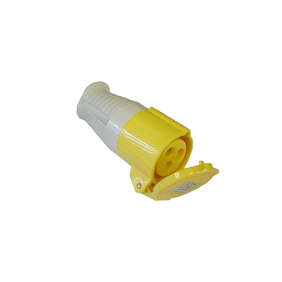 Faithfull Power Plus Yellow Socket 16 Amp 110 Volt