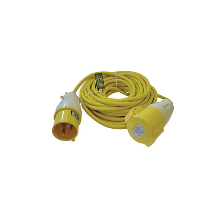 Faithfull Power Plus Trailing Lead 14 Metre 3.5 kW 32 Amp 2.5mm Cable 110 Volt