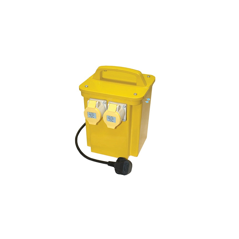 Faithfull Power Plus Transformer 3.3kva Dual Socket
