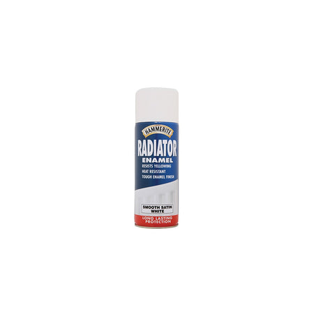 Hammerite Radiator Enamel Aerosol Satin 400ml