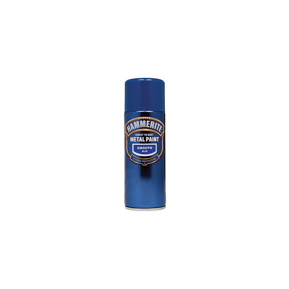 Hammerite Direct to Rust Smooth Finish Aerosol Blue 400ml