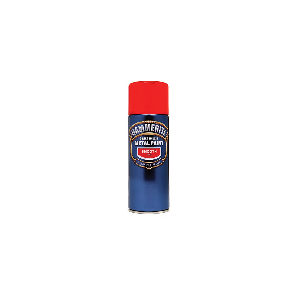 Hammerite Direct to Rust Smooth Finish Aerosol Black 400ml