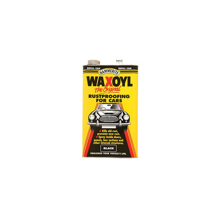 Hammerite Waxoyl Refill Can Black 5 Litre