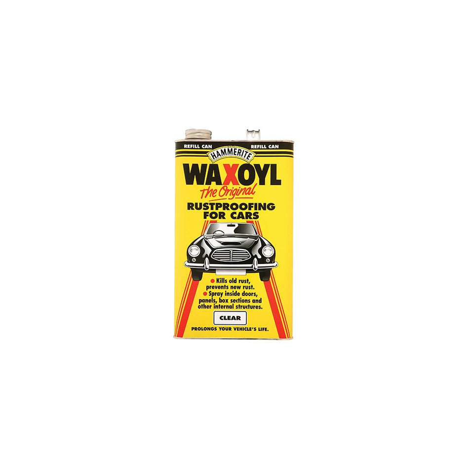 Hammerite Waxoyl Refill Can Clear 5 Litre