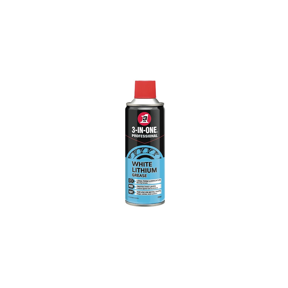 3-IN-ONE 3-IN-ONE White Lithium Spray Grease 400ml