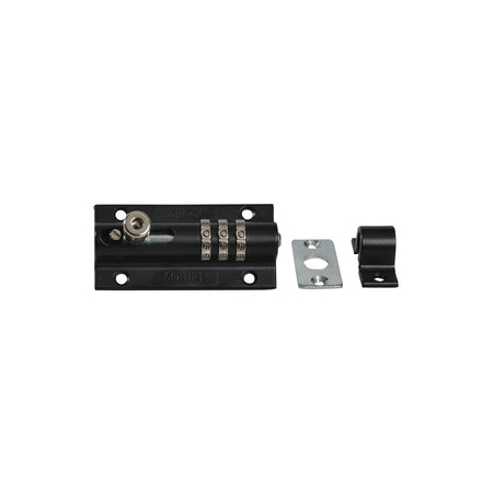 Henry Squire 3-Wheel Recodeable CombiBolt3 Lock Black