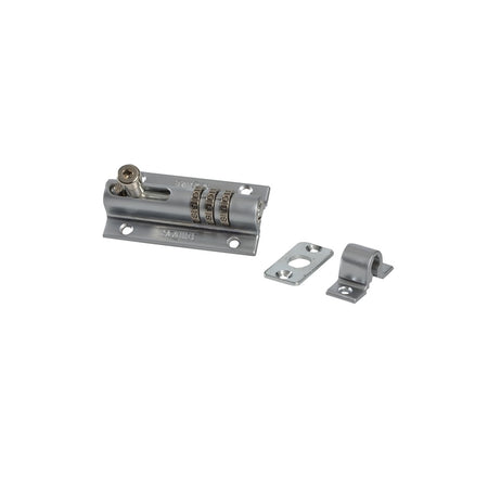 Henry Squire 3-Wheel Recodeable Combi Bolt Lock Chrome
