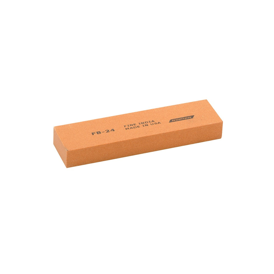 India FB24 Bench Stone 100mm x 25mm x 12mm - Fine