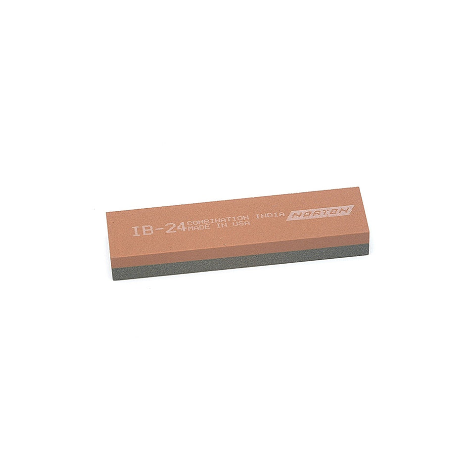 India IB24 Bench Stone 100mm x 25mm x 12mm - Combination