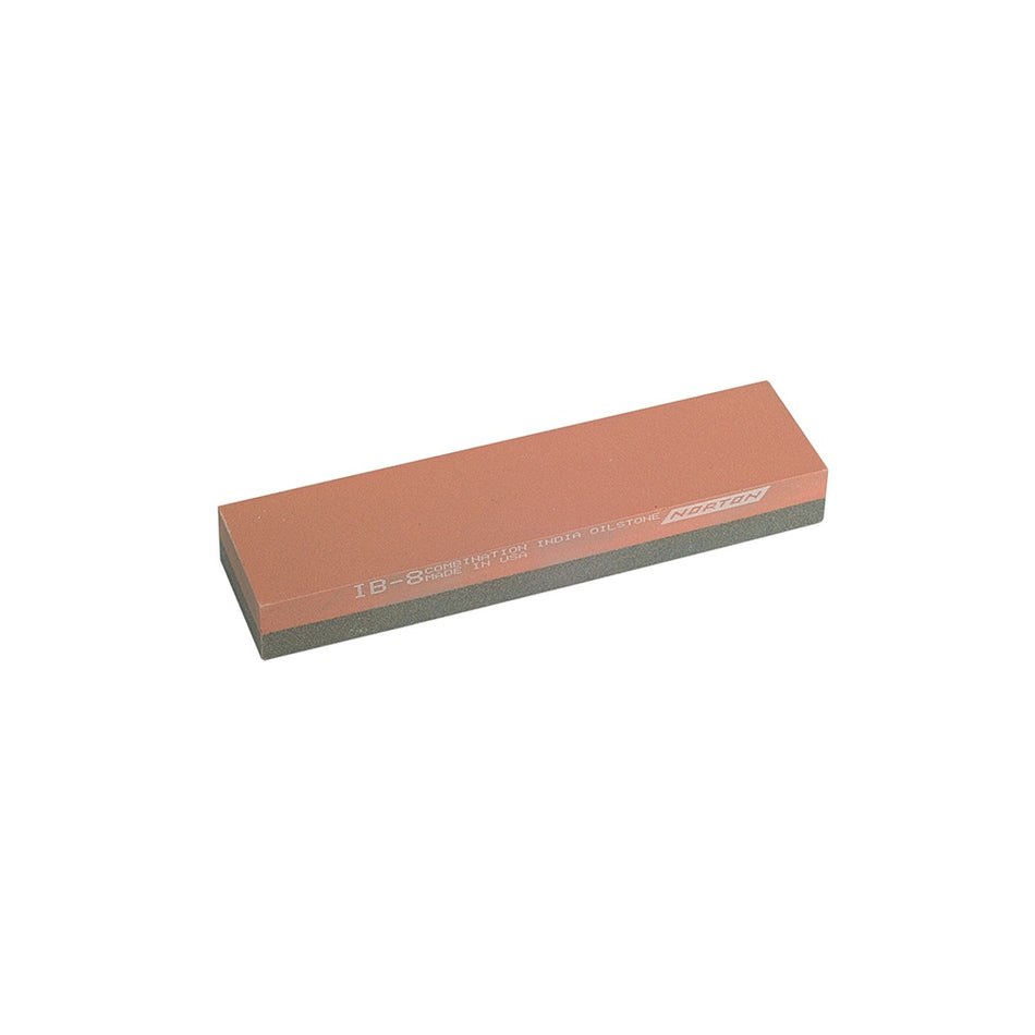 India IB8 Bench Stone 204mm x 50mm x 25mm - Combination