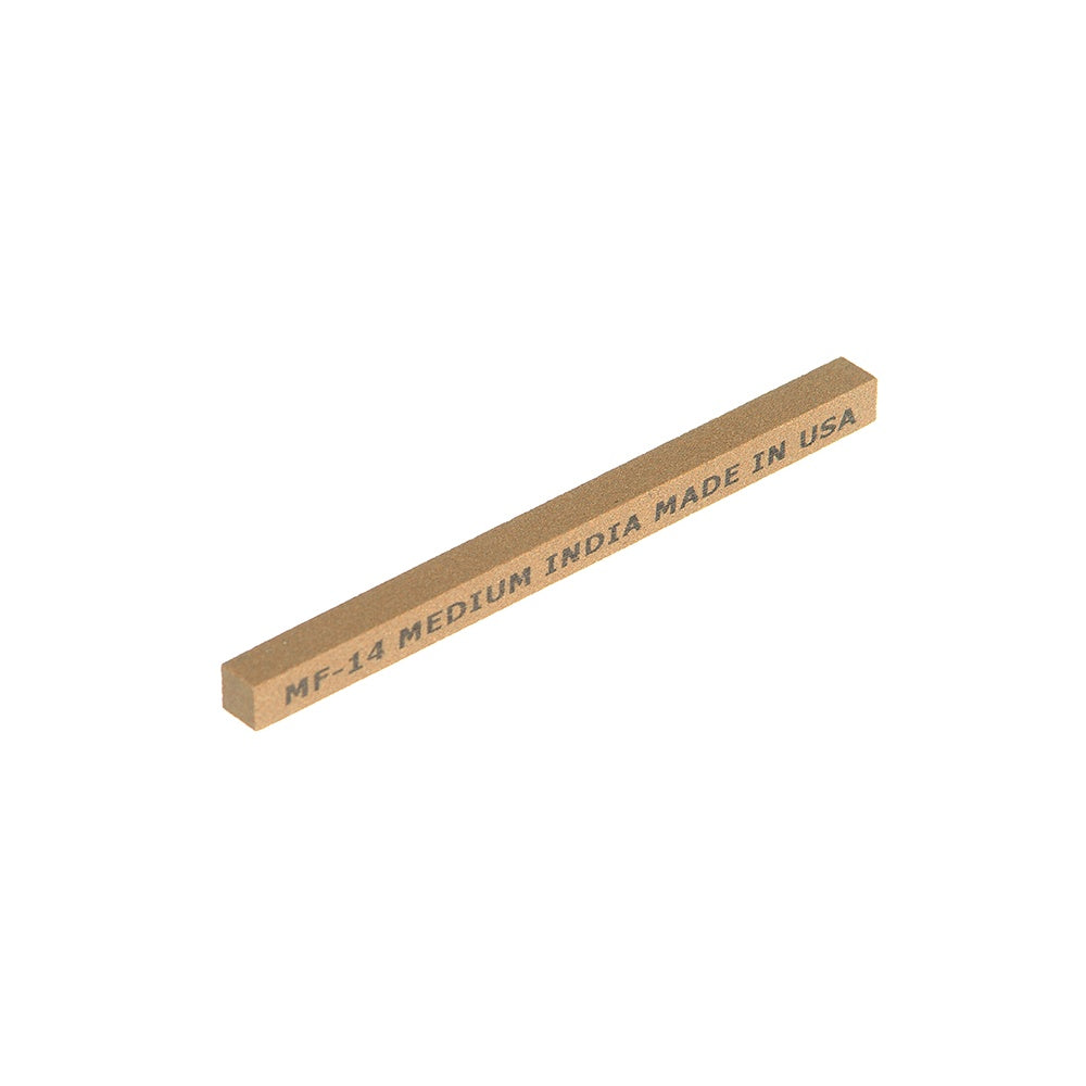 India MF14 Square File 100mm x 6mm - Medium