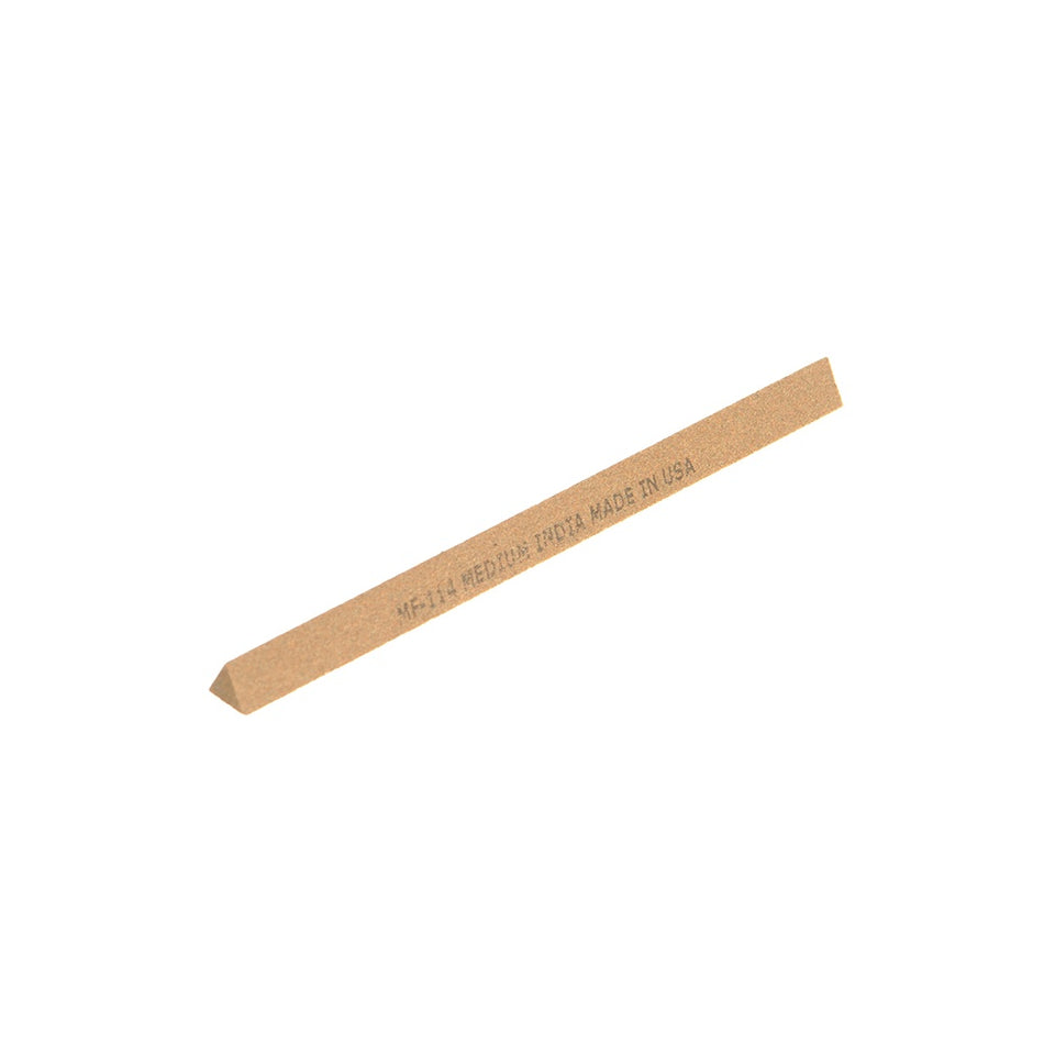 India MF144 Triangular File 100mm x 12mm - Medium