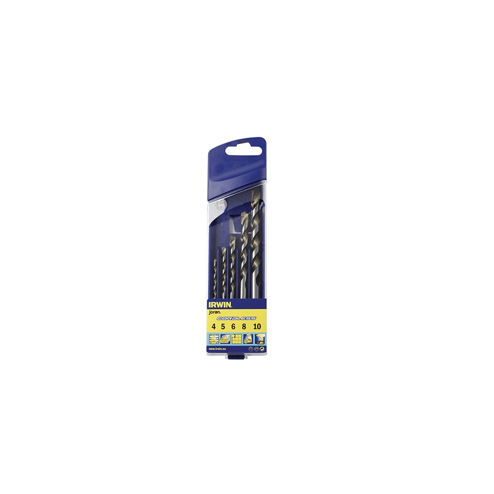 IRWIN Drill Bit Set for Cordless Machines Set of 5