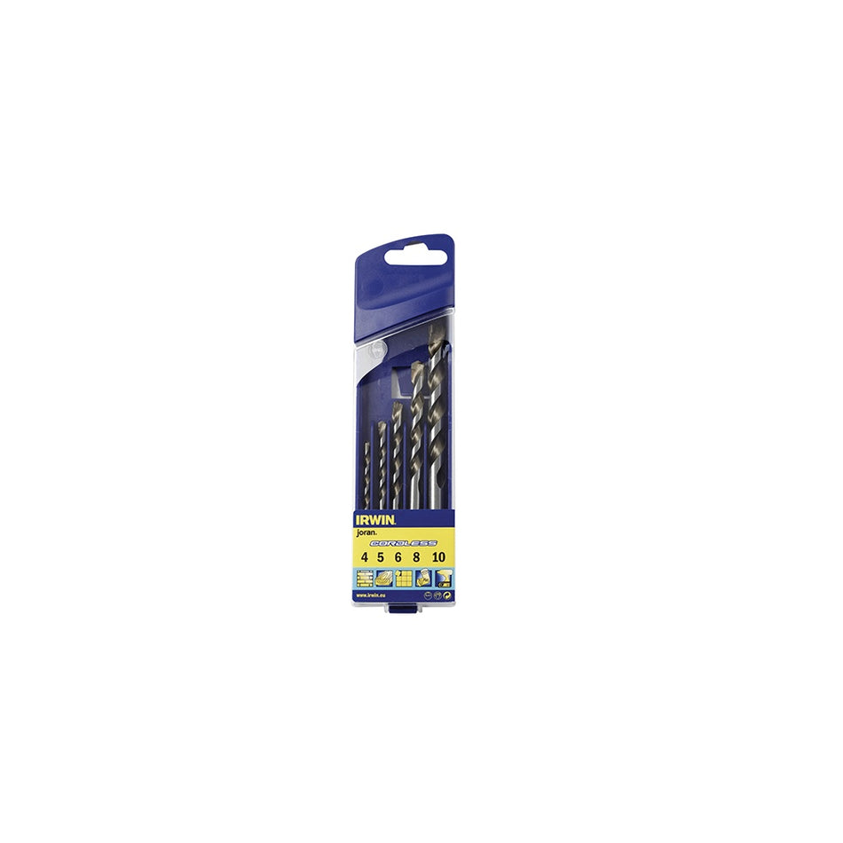 IRWIN Drill Bit Set for Cordless Machines Set of 5