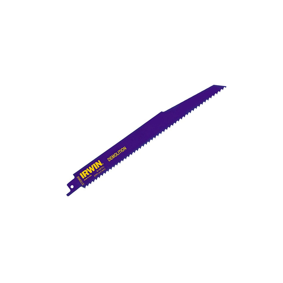 IRWIN Sabre Saw Blade 966R Demolition Pack of 5