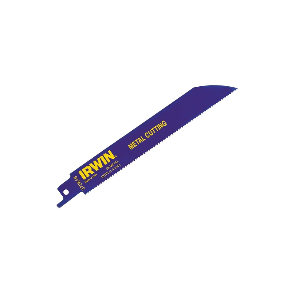 IRWIN Sabre Saw Blades Metal 614R 150mm 14tpi Pack of 25
