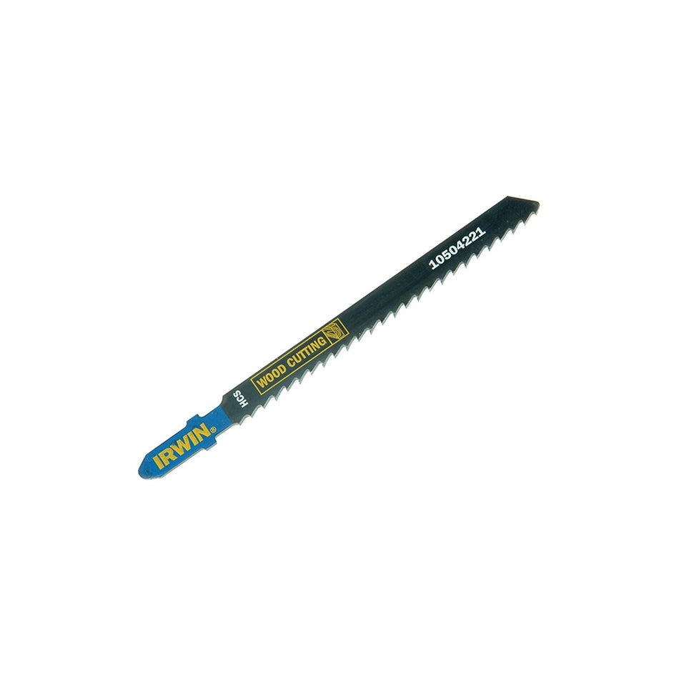IRWIN Jigsaw Blades Wood Cutting Pack of 5 T144D