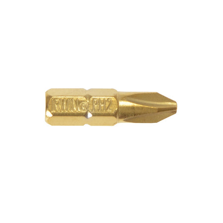 IRWIN Screwdriver Bits Phillips PH2 25mm Titanium Pack of 2