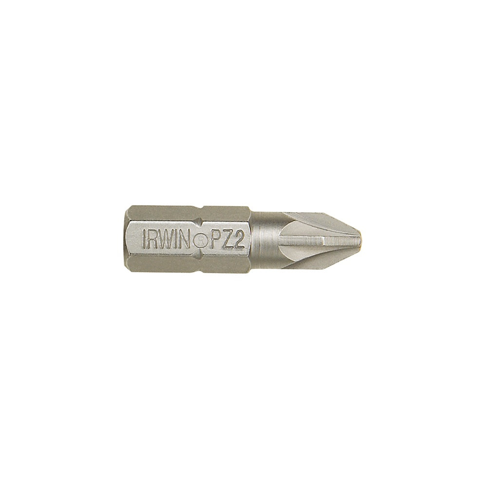 IRWIN Screwdriver Bits Pozi PZ2 25mm Pack of 2